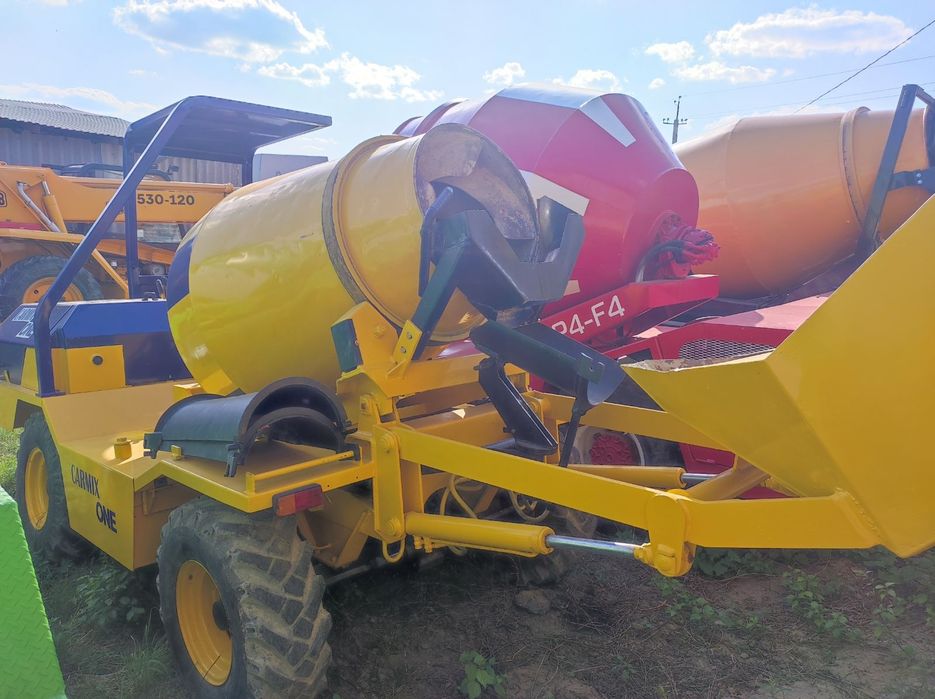 Мобільний самохідний бетонозмішувач, Carmix бсу бетоносмеситель