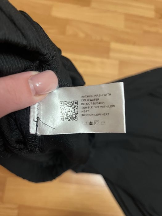 Штани палаццо у рубчик