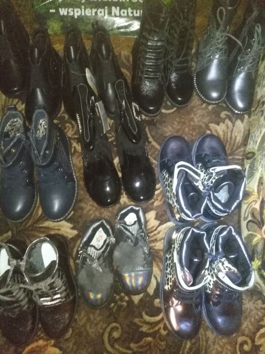 Детская осенняя обувь новая разные размеры