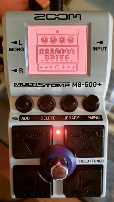 Pedal Multiefeitos Zoom MS 50G+