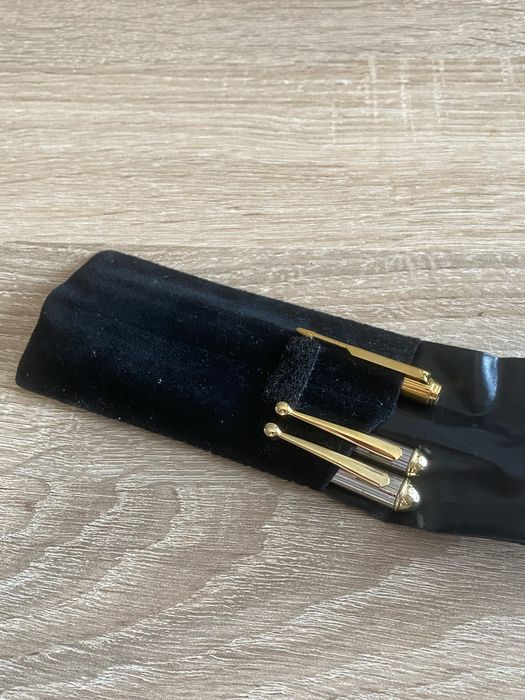 Złoty długopis Parker + dwa długopisy gratis