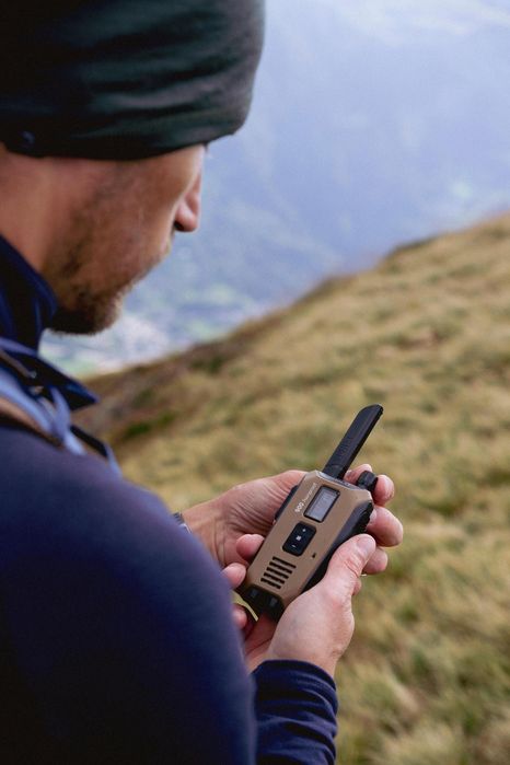 Walkie-talkie Recarregável por USB WT900 WP - 10 km - em estojo