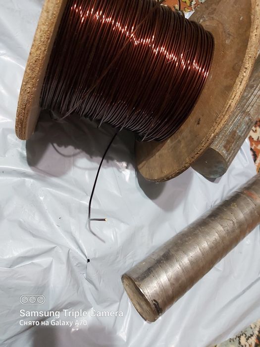 Медная проволока  мідна, 2.5 мм, можна для виробів