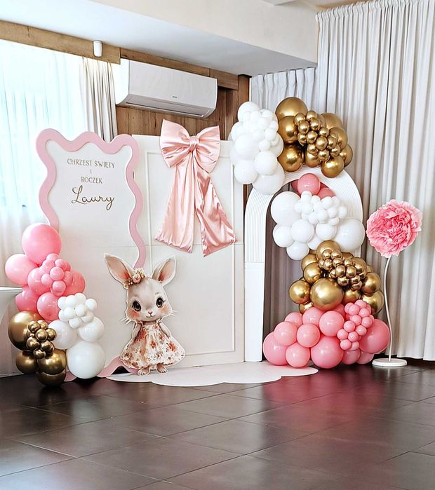 Dekoracje przyjęć,eventów firmowych,balonowe ścianki do zdjęć