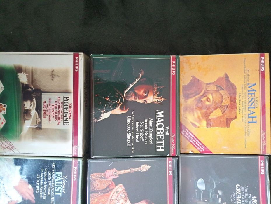 6 Coletâneas 3xCD  Musica Clássica - Selo Philips