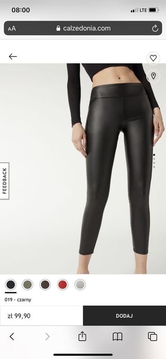 Calzedonia leginsy rozm M