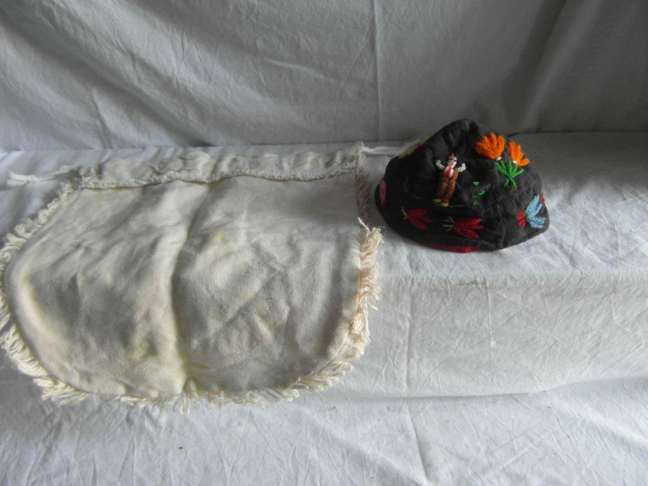 Boina suspensórios, saco pão boina Madeira