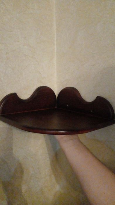 Полки с натурального дерева