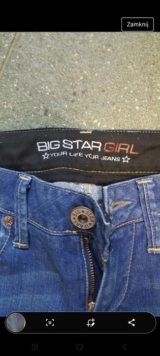Spodnie jeansowe Big Star  damskie 28/32