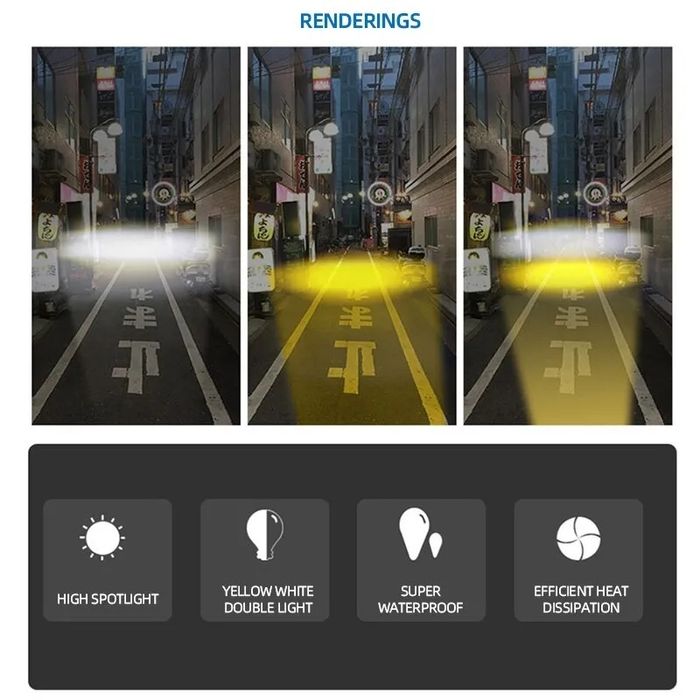 Фара для мотоцикла