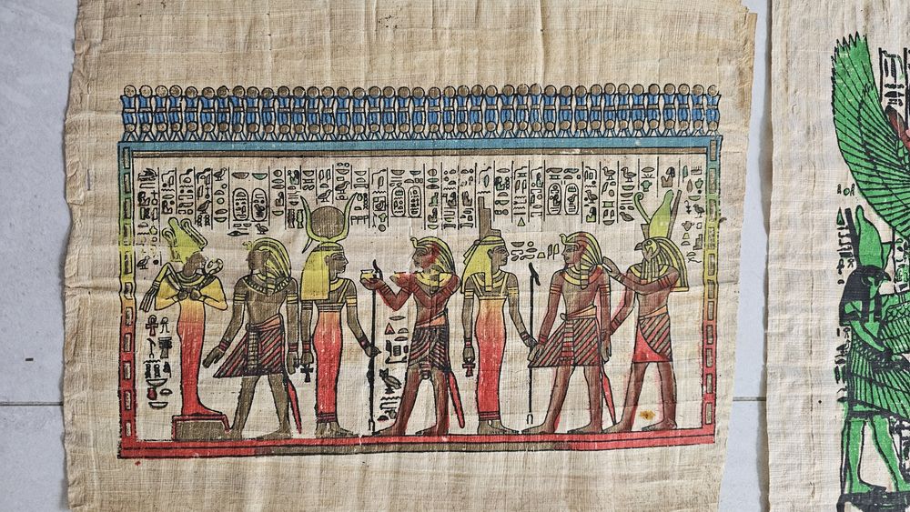 Papirus Egipski 7 papirusów papirus