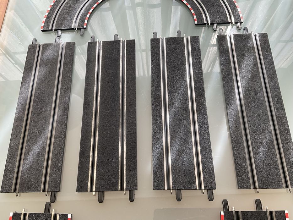 Pista SCX Scaletrix  compact lote de calhas