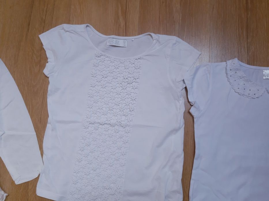 Tanio bluzki galowe zakończenie  roku r. 134 H&M