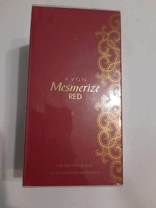 ZESTAW 3 sztuki Mesmerize red damskie od AVON