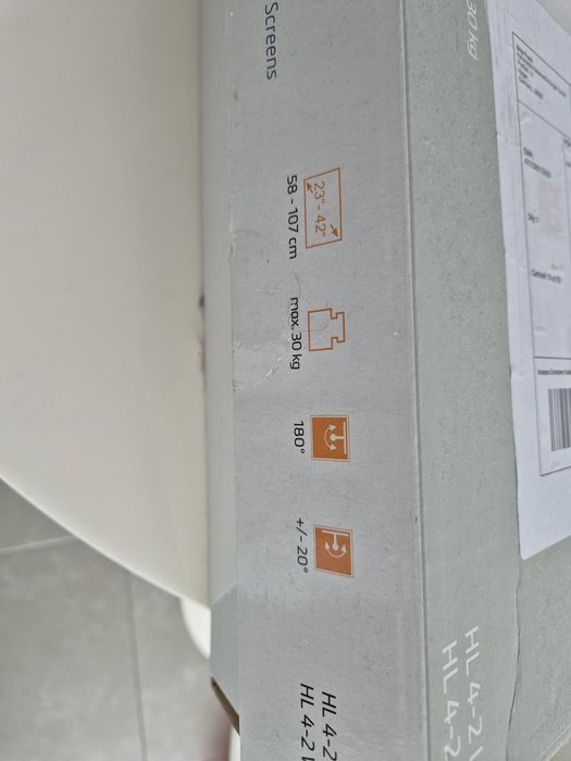 Suporte de tv tecto branca my wall