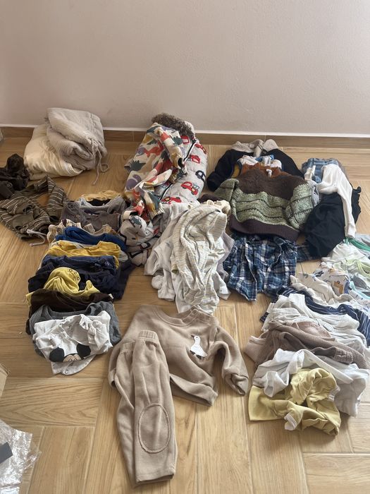 Paka ciuszków chłopięcych rozmiar 74/80