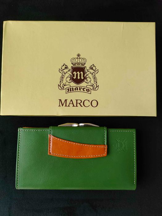 Portfel skórzany damski nowy