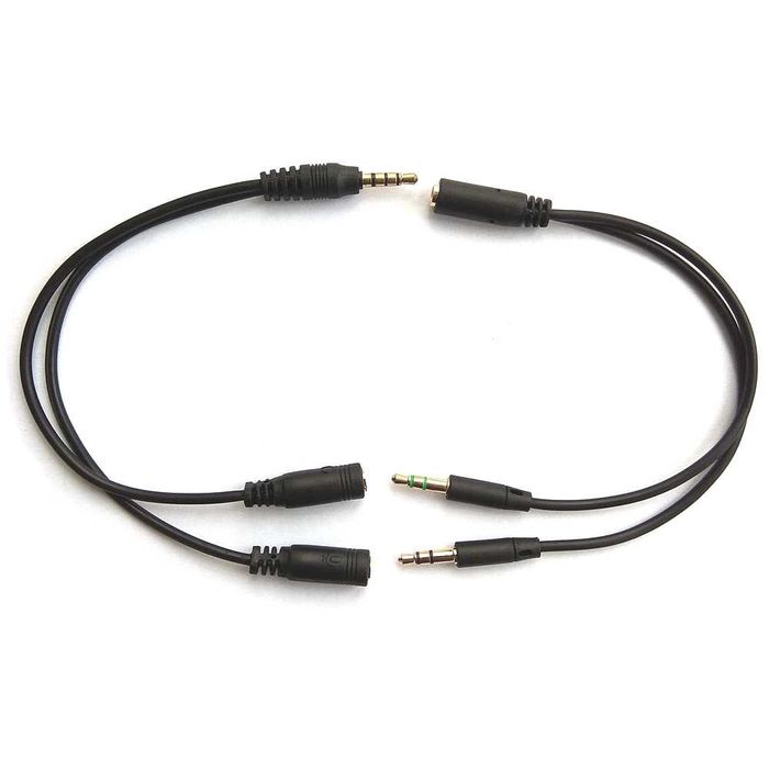 Адаптер 3,5мм (4pin to 2x3pin) або (2x3pin to 4pin)