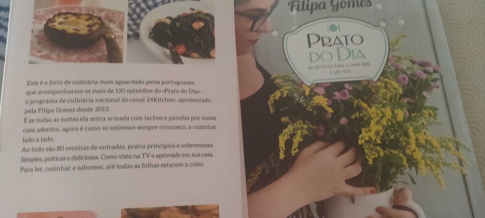 Livro Prato do dia de Filipa Gomes