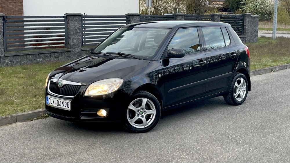 SKODA FABIA II 1.4 Mpi 07r Alu Klima Elektryka OPŁACONY z Niemiec