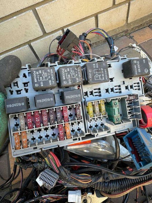 Проводка приора под ЭУР и кондиционер