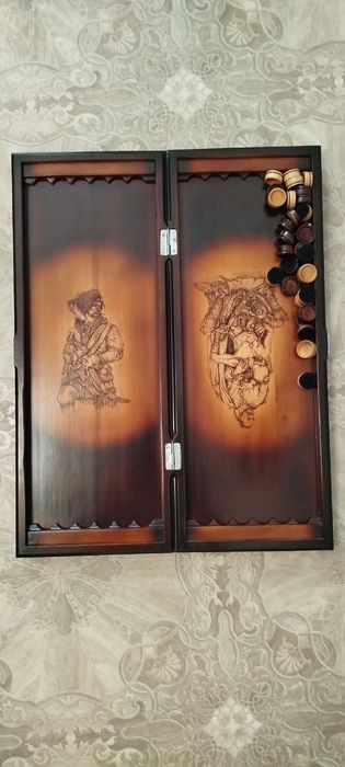 Нарды деревянные ручная работа