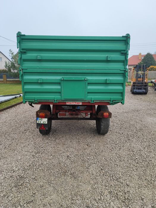 Przyczepa wywrotka Reisch wywrot na 3 strony