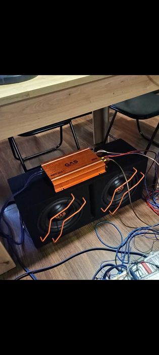 Subofer 2x10 Gas Car audio