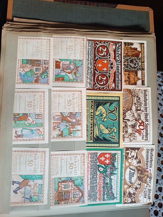 Lote de Notas do Período da II Guerra Mundial