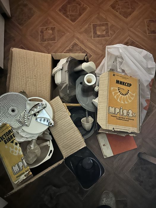 Насадки до кухонного комбайну Мрія 2М виробництва ПМЗ м. Дніпро