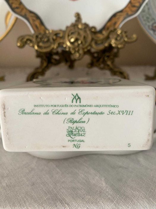 Frasco de Chá em Porcelana NG - Réplica Séc. XVIII - Palácio de Queluz