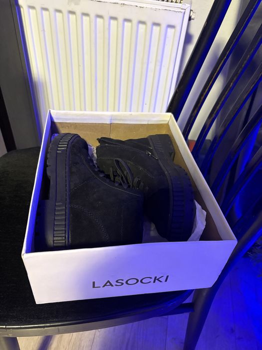 Botki Lasocki 37 zimowe- polecam