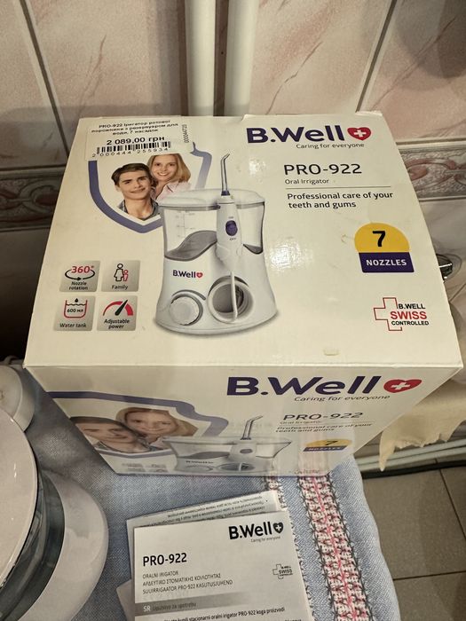 Іригатор B.Well Pro-922
