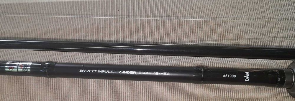 Wędka spinning  DAM  Impuls Sandacz 3.00  15-45g + kołowrotek Ryobi