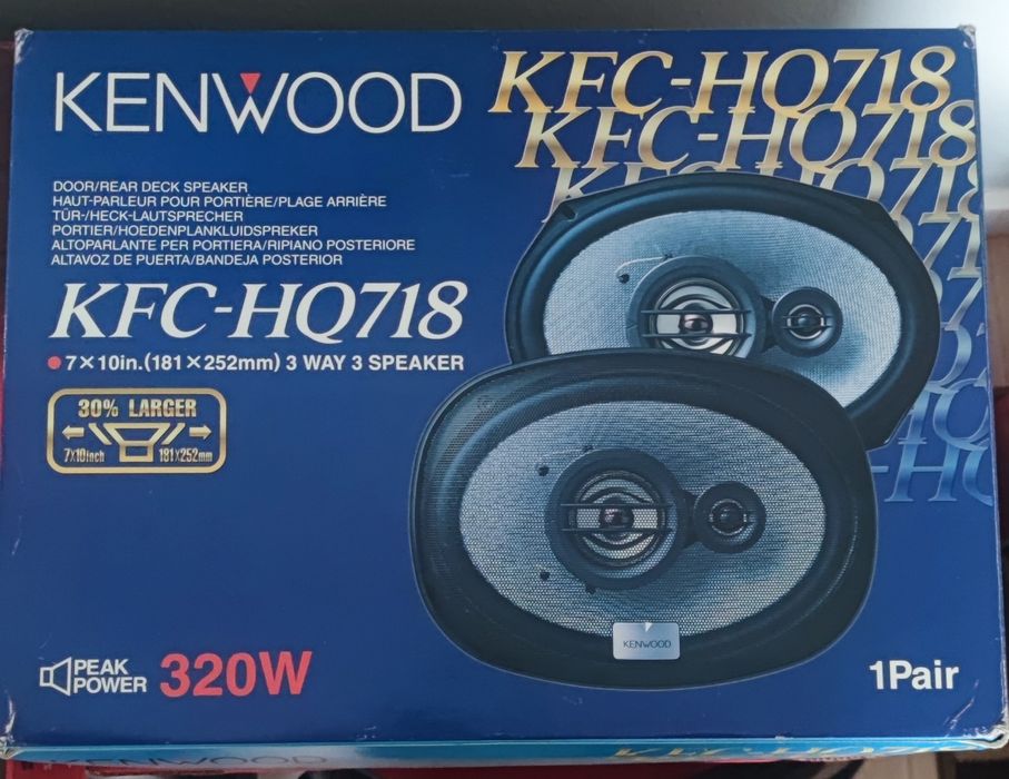 Colunas 320w Kenwood