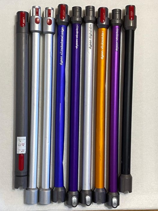 Труби для пилесоса беспроводных пылесосов Dyson, включая серии V6, V7, V10, V15 и Digital Slim.