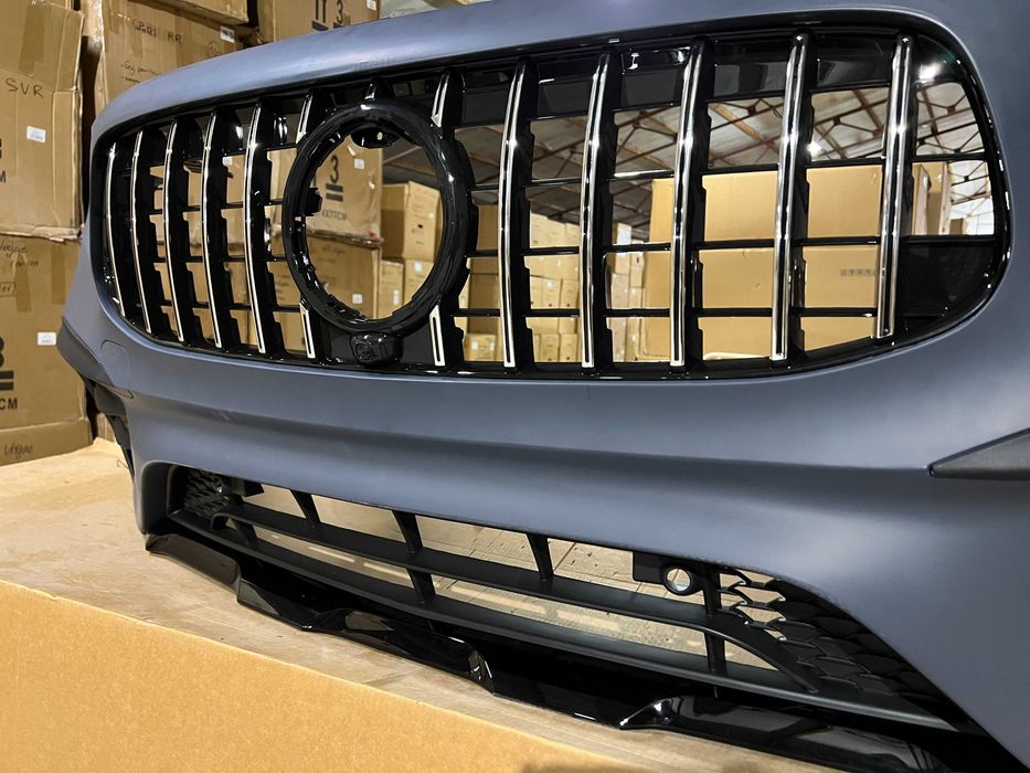 передний бампер mercedes glb x247 w247 amg glb35 AMG Решетка амг