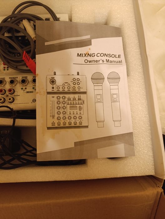Караоке микшер+2 микрофона