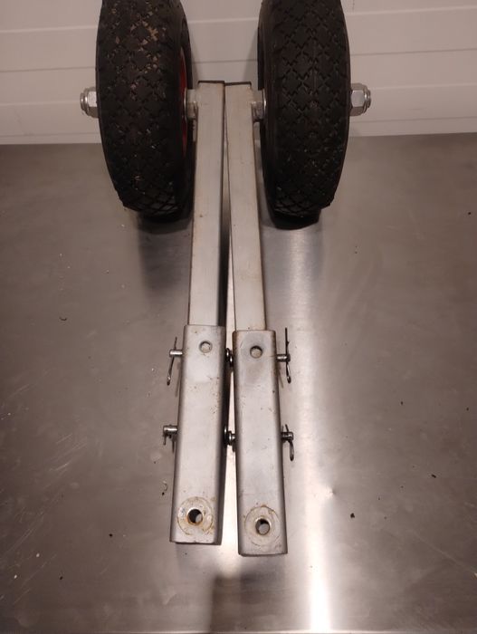 Kółka slipowe do łódki