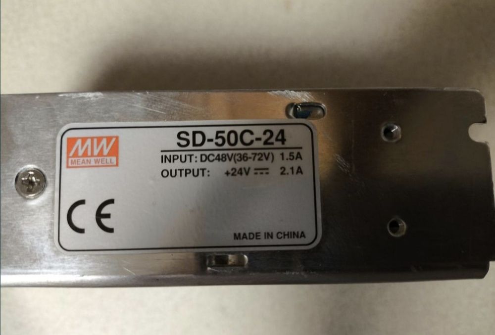 Przetwornica SD-50C-24 MEAN WELL