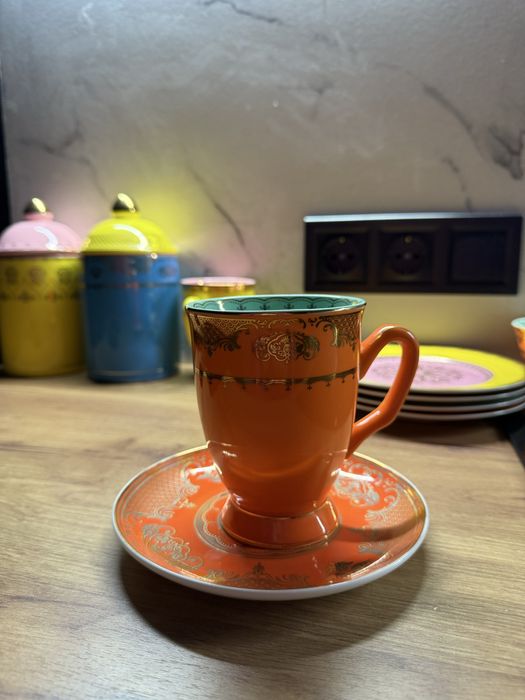 Pols potten чашка + блюдце 300 мл