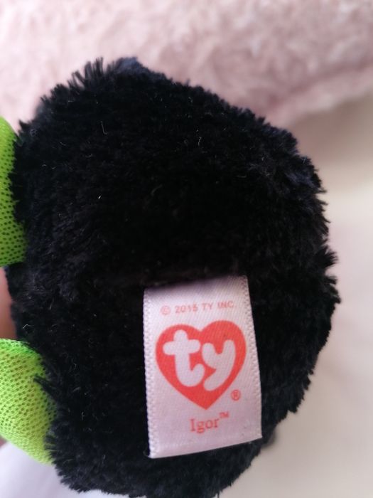 Peluche Igor da marca TY 15 cm