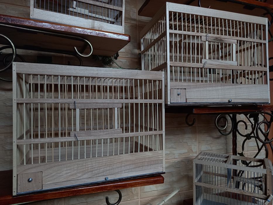 Деревянные клетки handmade