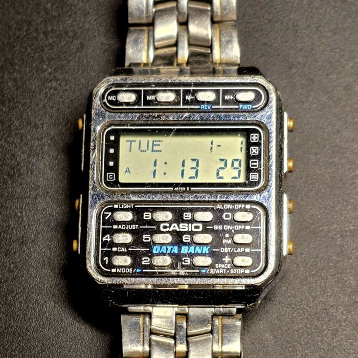 Коллекционные часы Casio CD 401 Databank Japan Касио годинник касіо