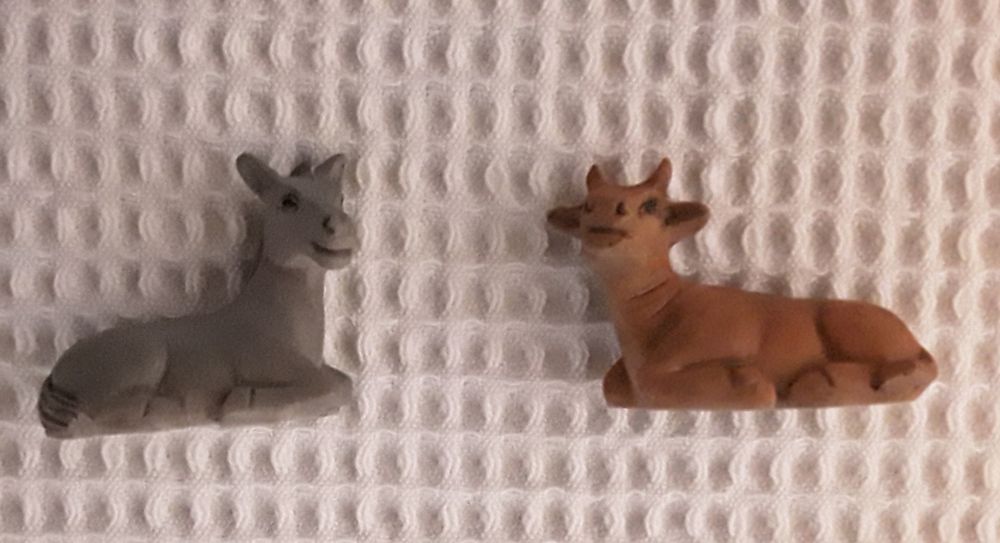 7 Figuras de Natal em miniatura