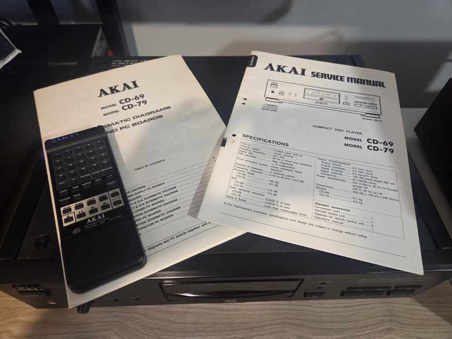 Akai CD-79 odtwarzacz płyt CD