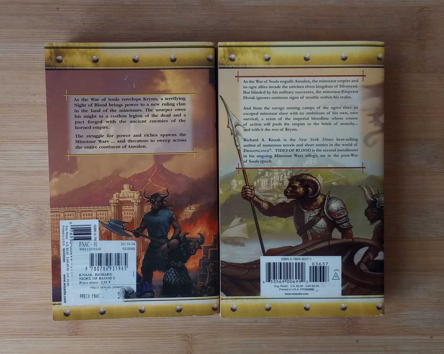 The Minotaur Wars - Volume 1 e 2 - Dragon Lance