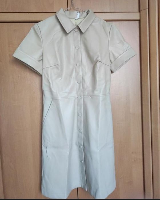 Платье женское кожзам