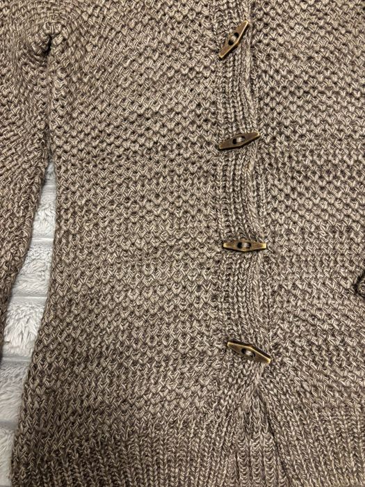 Женский кардиган шерстяной,жіночій кардиган вʼязка шерсть коричневий