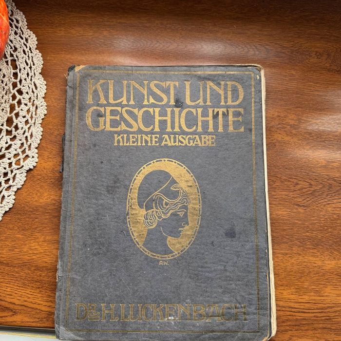 Książka Kunst und Geschichte, Kleine Ausgabe, 1910 r. O Sztuce
